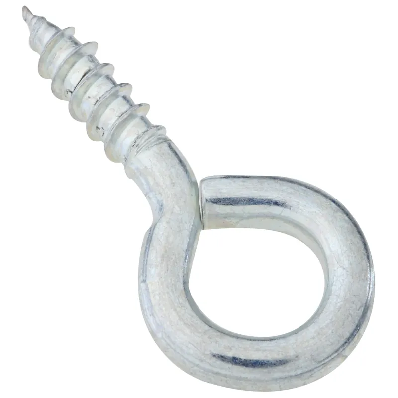 National Hardware 1-25/32 In. L Zinc-Plated Steel Screw Eye 50 Lb. Cap. 5 Pk