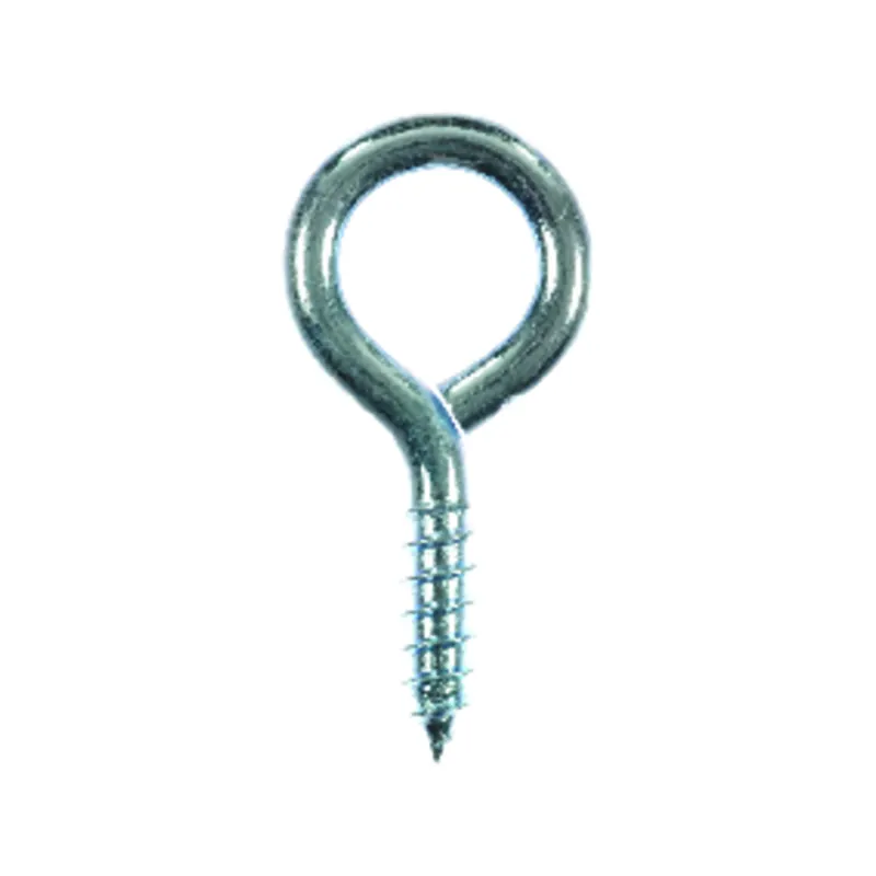 Ace 3/16 In. Dia. X 1-5/8 In. L Zinc-Plated Steel Screw Eye 60 Lb. 6 Pk