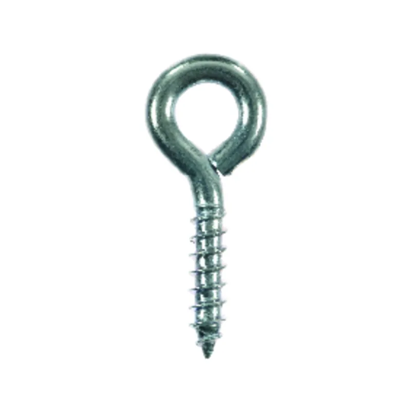 Ace 1/8 In. Dia. X 1-3/16 In. L Zinc-Plated Steel Screw Eye 25 Lb. 8 Pk