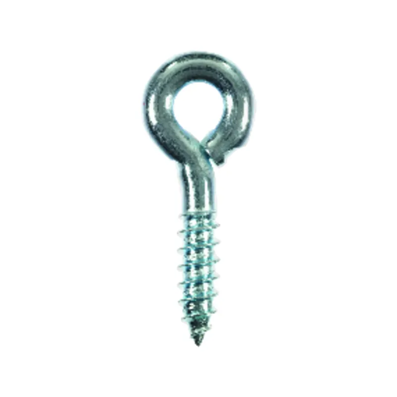 Ace 9/32 In. Dia. X 1-15/16 In. L Zinc-Plated Steel Screw Eye 200 Lb. 5 Pk