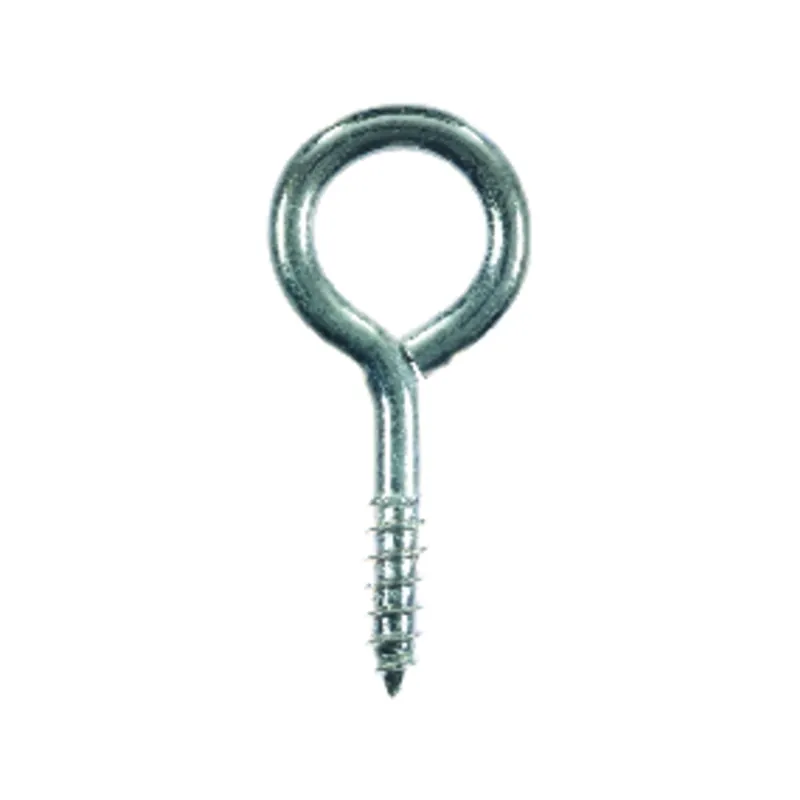 Ace 5/32 In. Dia. X 1-7/16 In. L Zinc-Plated Steel Screw Eye 45 Lb. 8 Pk