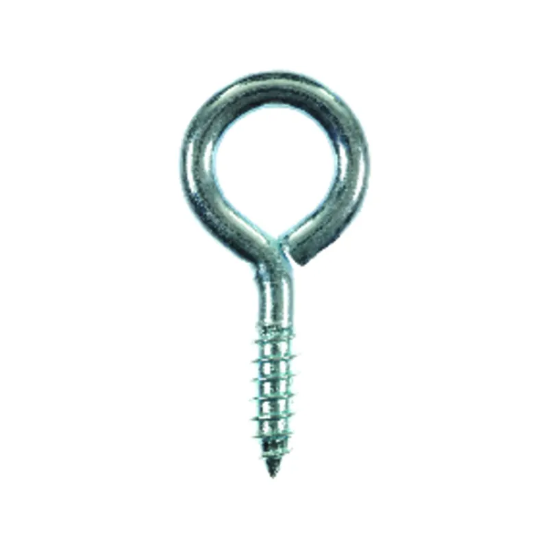 Ace 9/32 In. Dia. X 2-5/16 In. L Zinc-Plated Steel Screw Eye 120 Lb. 3 Pk