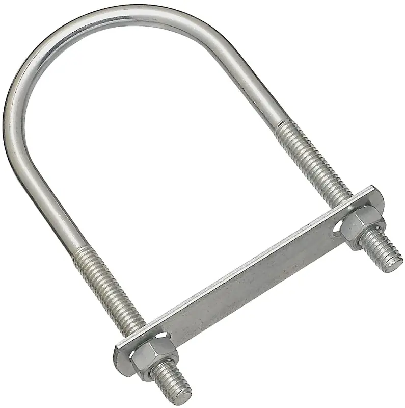 National Hardware 5/16 In. X 2-1/2 In. W X 5 In. L Coarse Zinc-Plated Steel U-Bolt