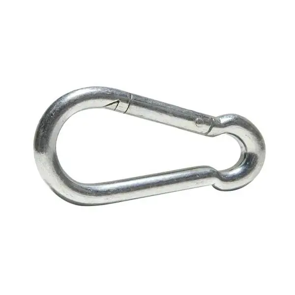 Rigid Round Eye Nickel Spring Snap Link - Durable And Versatile Connector