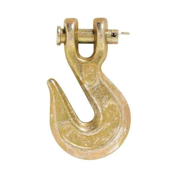 G70 Yellow Clevis Grab Hook 3/8 Inch Heavy Duty
