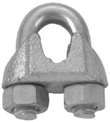 Koch Industries Zinc-Plated Forged Steel Wire Rope Clip 1/2 In. L