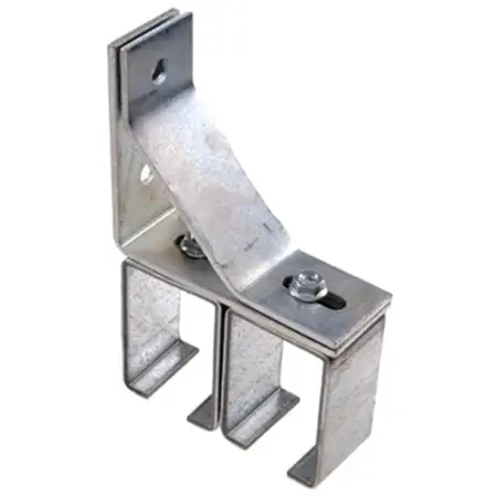 Part 852693 Galvanized Box Rail Bracket By Hillman - Durable Single Item