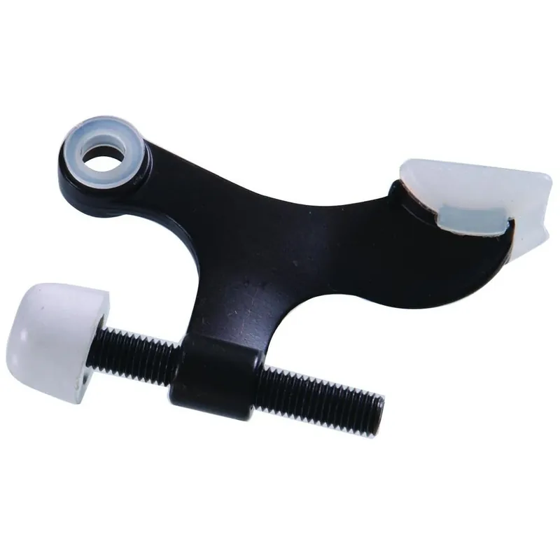 852353 Brass Plated - Hinge Pin Door Stops Solid & Hollow Doors, Oil Rubbed Bronze
