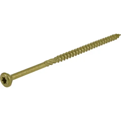 Power Pro Self-Drilling Exterior Wood Screws, Star Drive, 4-1/2-In. X 10, 5-Lbs.
