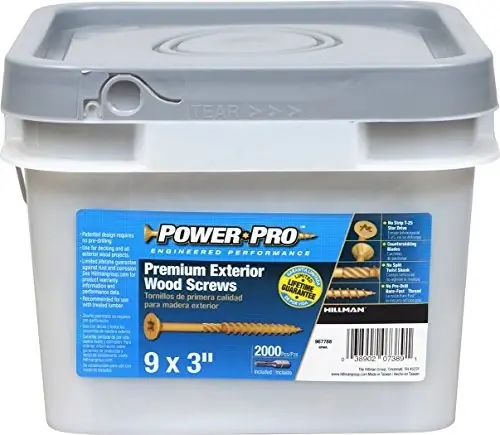 967788 Star Drive Exterior Wood Screw - 9" X 3"