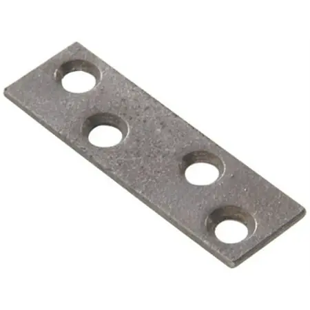 Part 853086 3" X 5/8" Galvanized Mending Plate By Hillman - Single Item