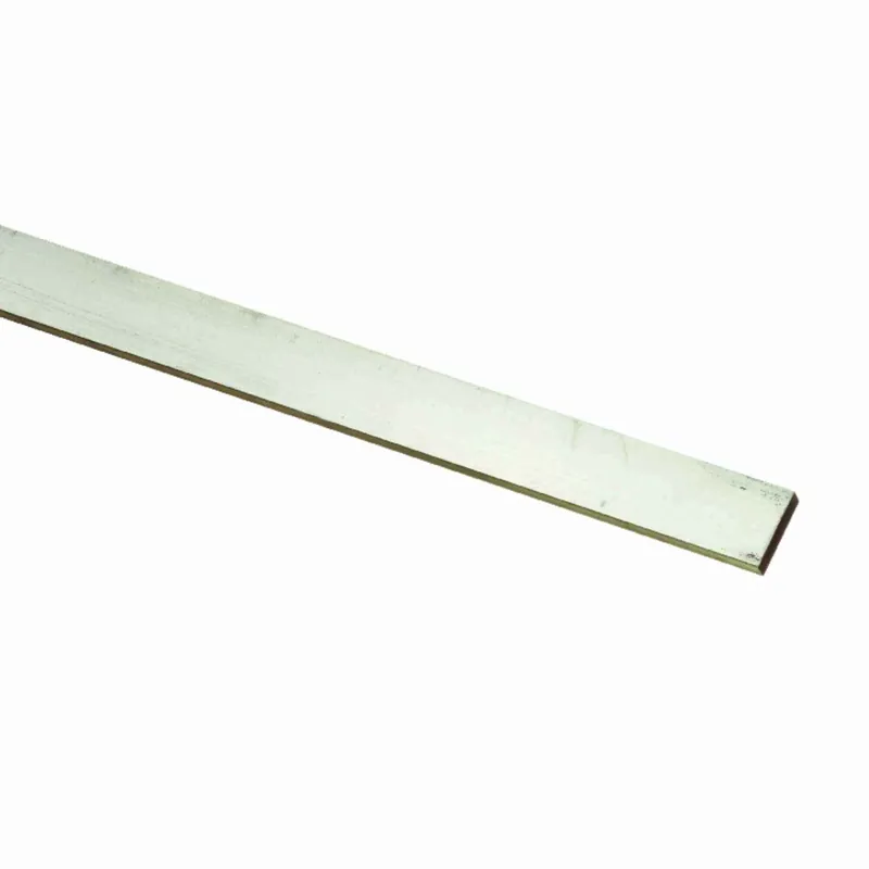 SteelWorks 0.25 In. X 1 In. W X 8 Ft. L Weldable Aluminum Flat Bar 1 Pk