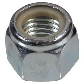 The Hillman Group 10-Count 7/8-in Zinc-Plated Standard (SAE) Nylon Insert Lock Nuts