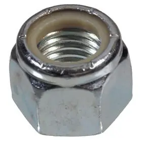 The Hillman Group 10-Count 1-in Zinc-Plated Standard (SAE) Nylon Insert Lock Nuts