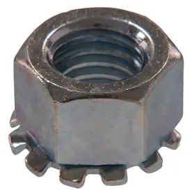 The Hillman Group 100-Count 3/8-in Zinc-Plated Standard (SAE) Keps Lock Nuts