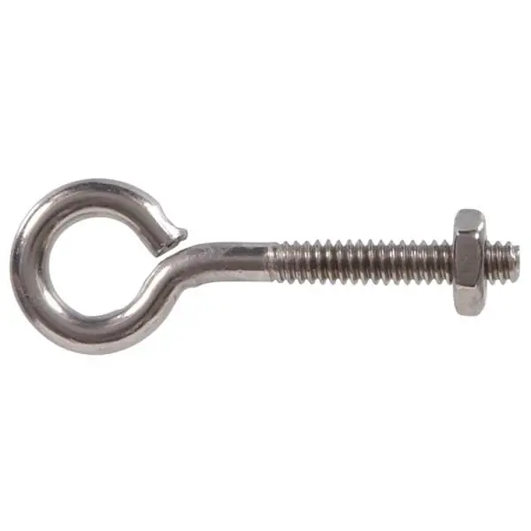 5/16" Stainless Steel Eyebolt With Hex Nut - Durable And Versatile Fastening Solution