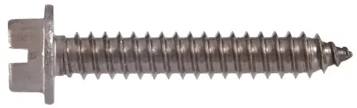 Stainless Steel Hex Washer Head Self-tapping Screws 6 X 3/4 Inch