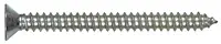 100 Pack 2" X 6" Stainless Steel Flat Head Screws - 18-8 Fh Phil Sms