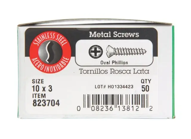 HILLMAN No. 10 Ga. X 3 In. L Phillips Oval Head Sheet Metal Screws 50 Pk