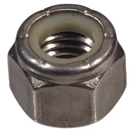 The Hillman Group 50-Count 7/16-in Stainless Steel Standard (SAE) Nylon Insert Lock Nuts