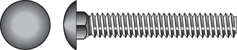 3/8 X 6 SS CARRIAGE BOLT