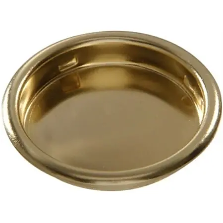 852272 1-3/4" Brass Plated Cup Pull - Single Item