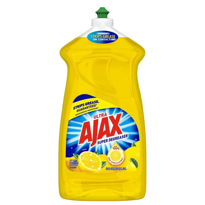 Ajax Lemon Scent Liquid Dish Soap 52 Oz 1 Pk