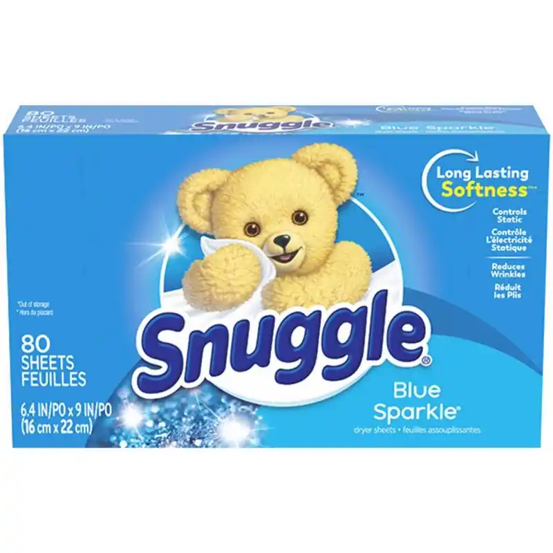 Snuggle Blue Sparkle Fresh Scent Fabric Softener Sheets 1 Pk
