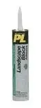 10 Ounce Tan Landscape Block Adhesive For Quick Application