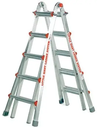 Revolution 22 Ft. Aluminum Multi-position Telescoping Ladder - 300 Lb Capacity