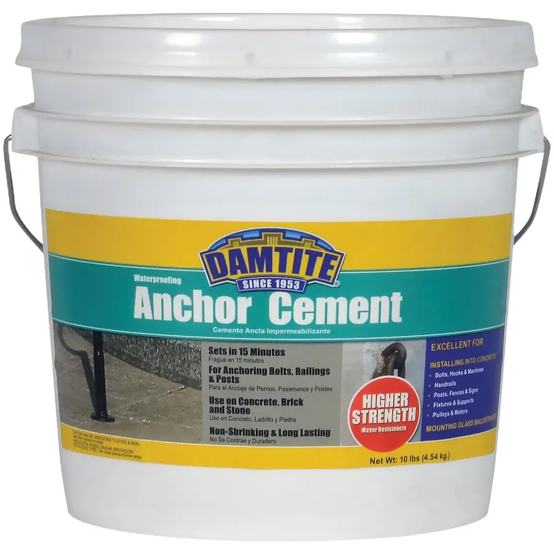 10lb Waterproofing Anchor Cement For Quick Set And High Strength Applications