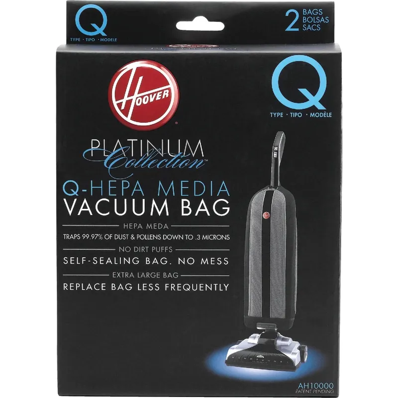 Hoover Vacuum Bag For HEPA Media Bags 2 Pk