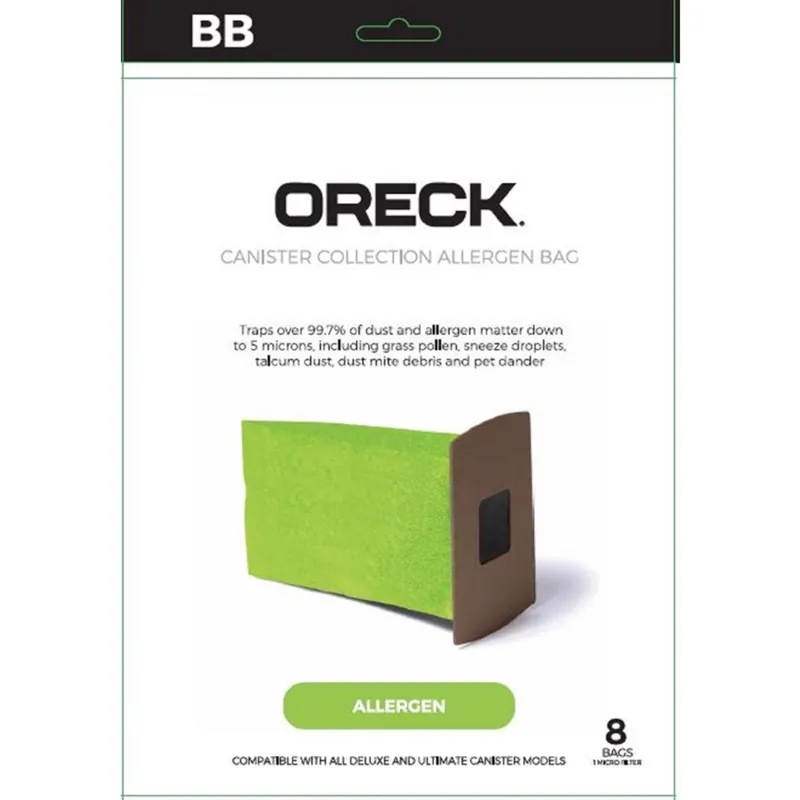 Oreck Canister Vacuum Bags For Bag 8 Pk