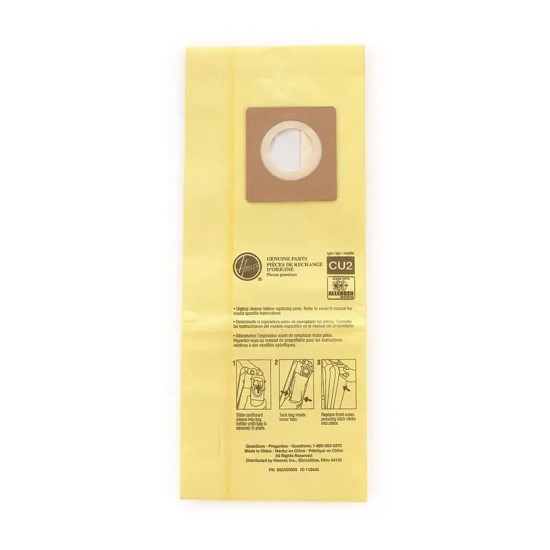 Hoover HushTone Vacuum Bag 10 Pk CH54013, CH54113, CH54015 And CH54115
