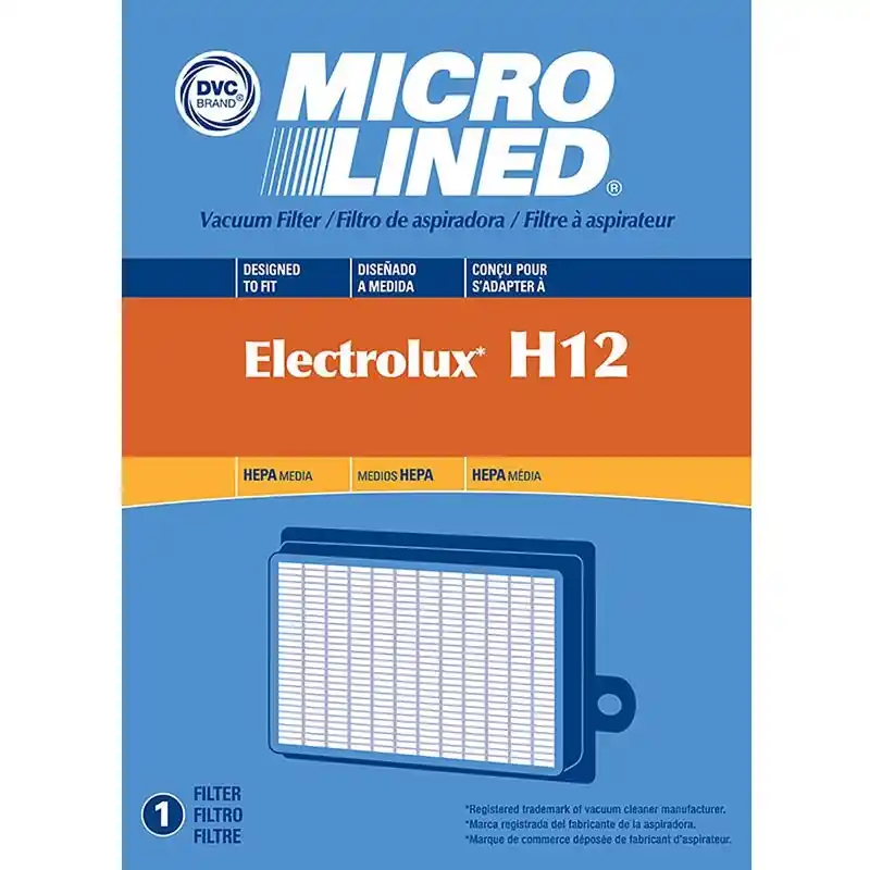 DVC Micro Lined Vacuum Filter For Electrolux 1 Pk H12 HEPA
