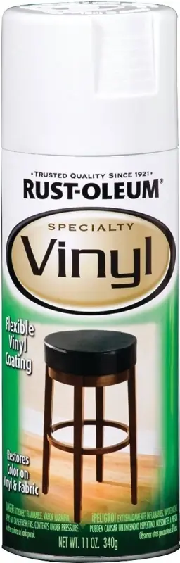 Specialty 11 Oz. White Vinyl Spray Paint For Versatile Applications