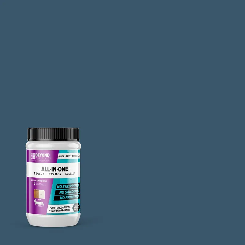 All-in-One Refinishing Paint For Furniture, Cabinets, Countertops, More, Deep Blue, Qt.