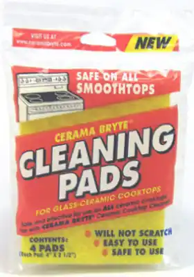 Cooktop Cleaning Pads, 4-Ct.