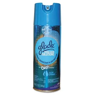 Tough Odor Solutions Surface Disinfectant & Air Sanitizer, Clear Springs Scent, 12 Oz.