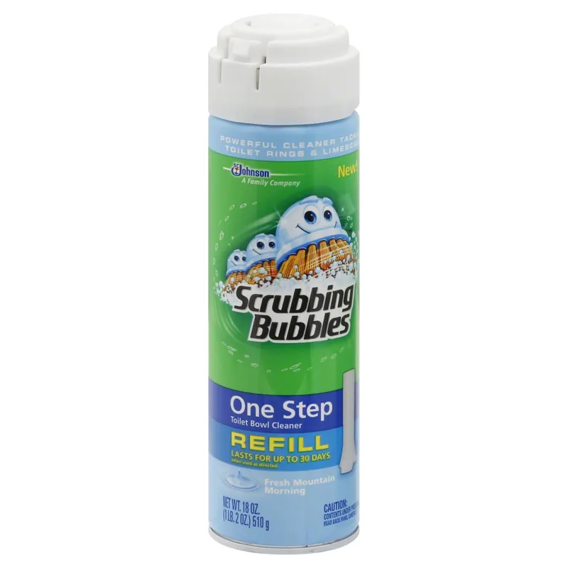 One Step Toilet Bowl Cleaner, Fresh Mountain Morning, 18 Ounce