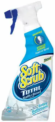 25.4-ounce Soft Scrub Total Bath & Bowl Spray Cleaner For Effective Bathroom Cleaning
