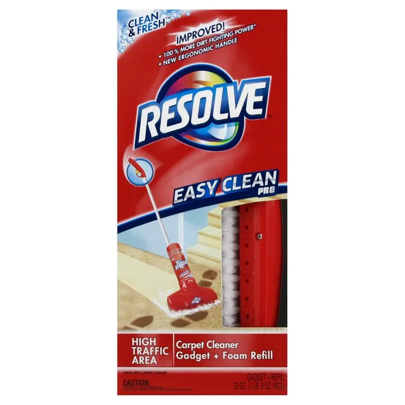 Easy Clean Carpet Cleaning System With Brush And Foam, 22 Oz