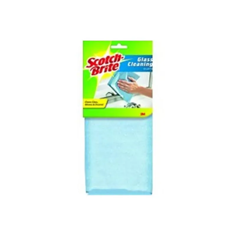 Scotch-brite Glass Cleaning Cloth 9054pgc, 29cm X 29cm, Ideal For Mirrors And Glass
