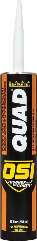 Quad Window, Door & Siding Sealant, 517 Gray, 10-oz.