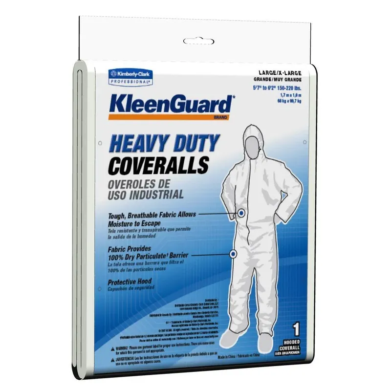 Kleenguard Painter‘s Coverall, Xl, Heavy-duty Fabric, White