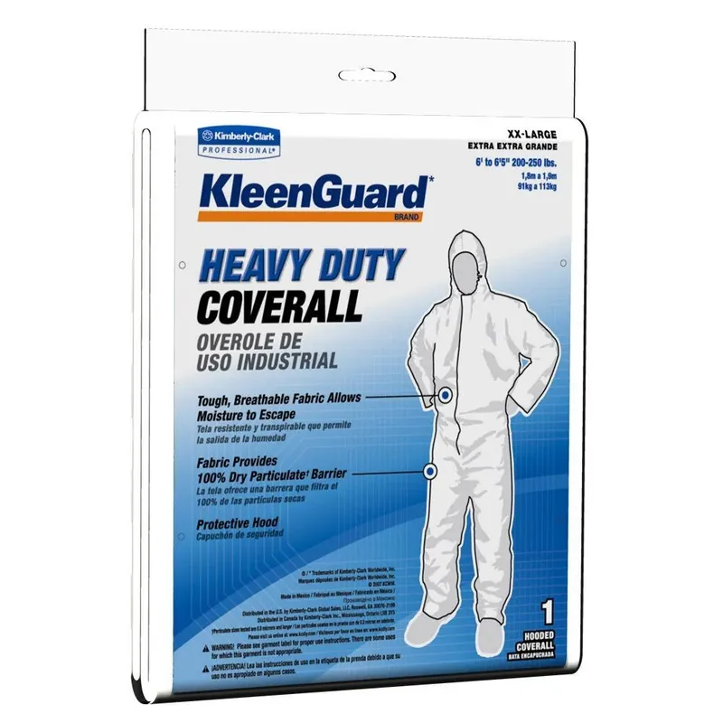 72215 Heavy-duty White Painting Coverall, 2xl, Fabric Protection