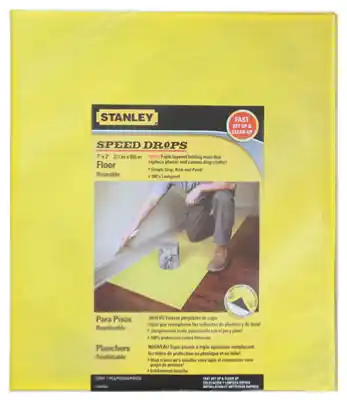 Speed Drop Dropcloth, 24 X 84 Inch, Heavy-duty Protection