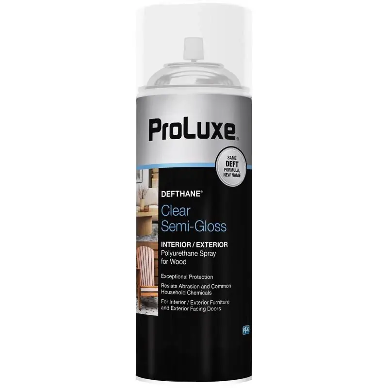 Deft Semi-gloss Clear Oil-based Polyurethane Spray 11.5 Oz