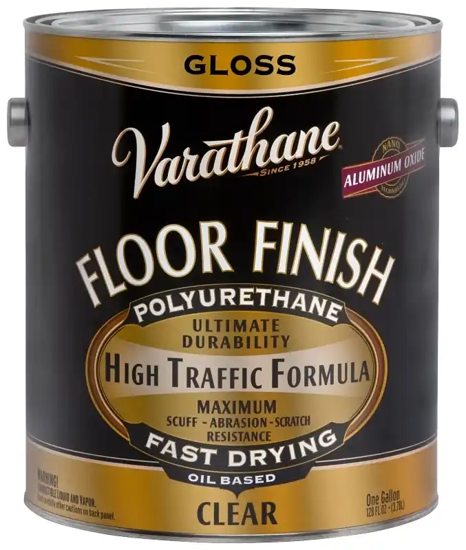 Polyurethane Floor Finish, Gloss, 1-Gallon