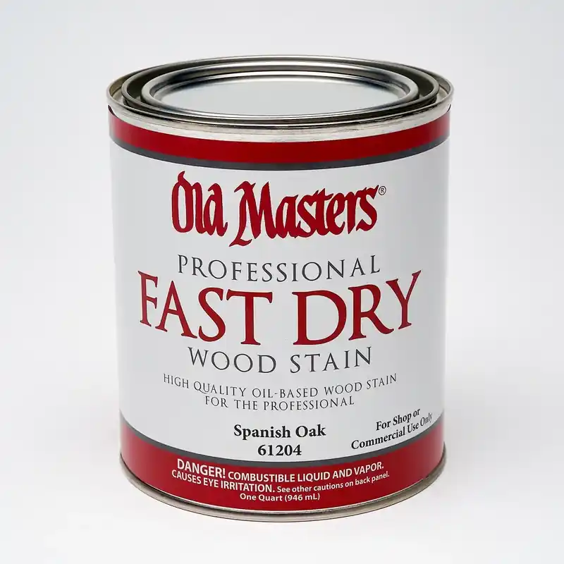 Fast Dry Stain, Oil-Based, Spanish Oak, 1-Qt.